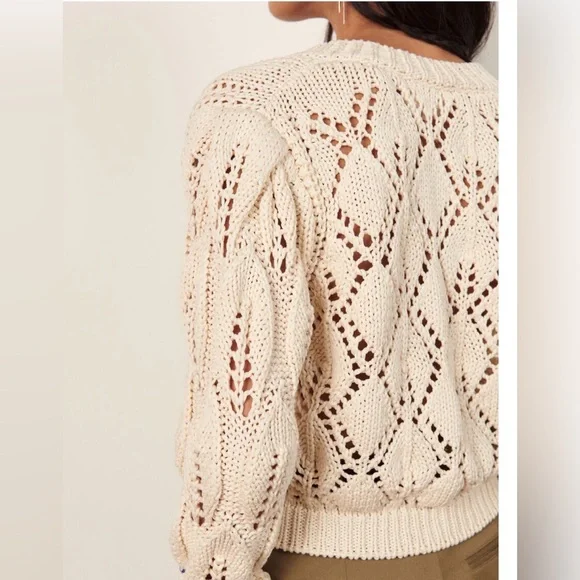 Ba&sh gorgeous Sennay cardigan pullover S - Picture 6 of 14